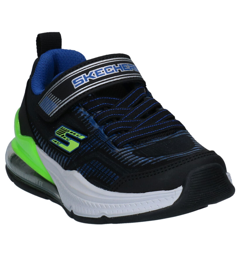 Skechers Blauwe Sneakers in stof (273908)