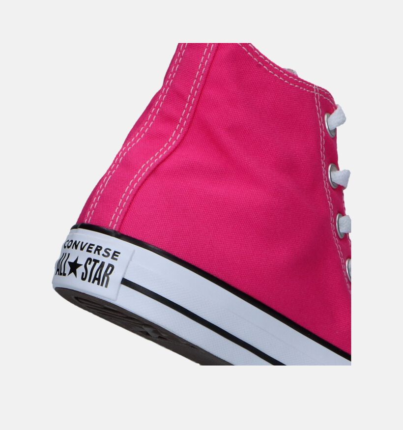 Converse CT All Star HI Baskets en Fuchsia pour femmes (341711)