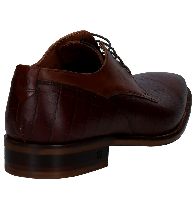 Ambiorix Flavio Chaussures habillées en Brun en cuir (283928)