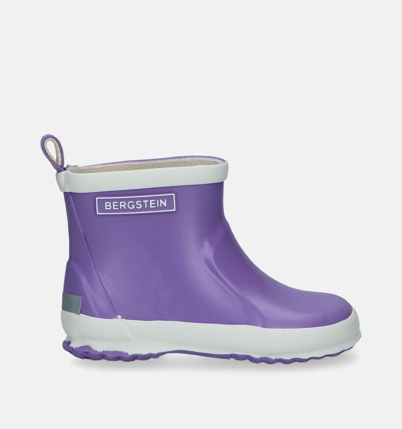 Bergstein Bottes de pluie en Violet pour filles (314750) - pour semelles orthopédiques