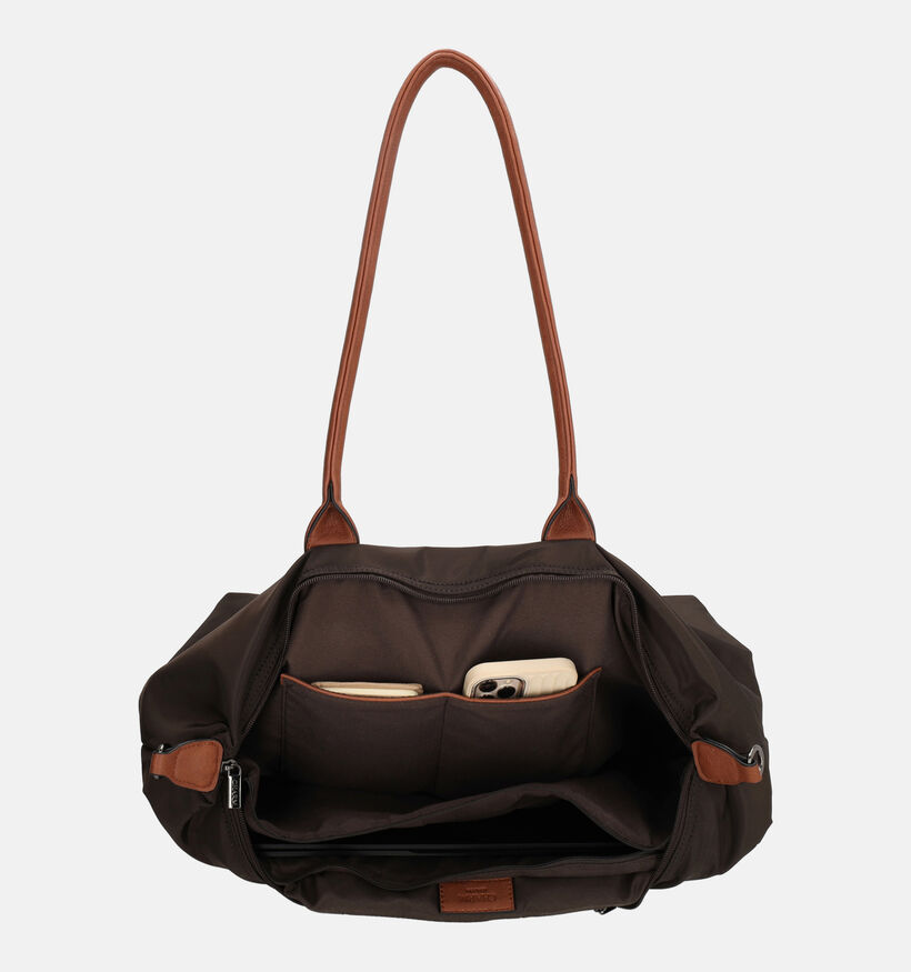 Charm London Buckingham Cabas en Brun fonc&eacute; pour femmes (380927)