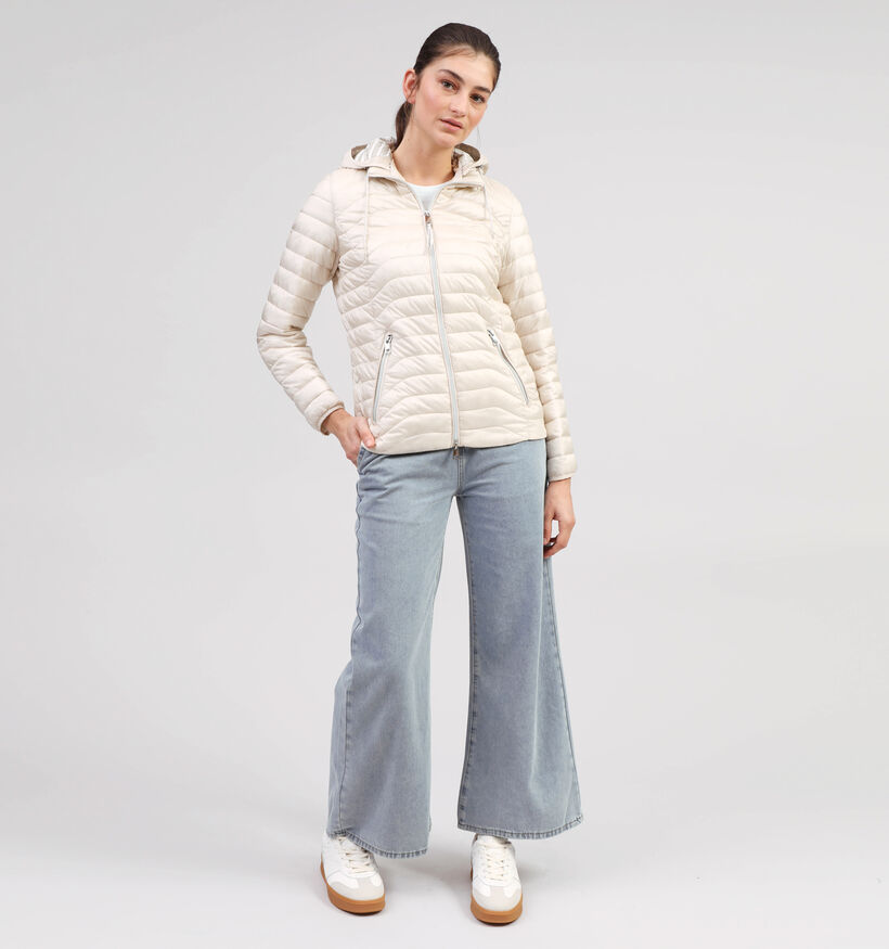 Barbara Lebek Beige Korte Regenjas voor dames (355421)