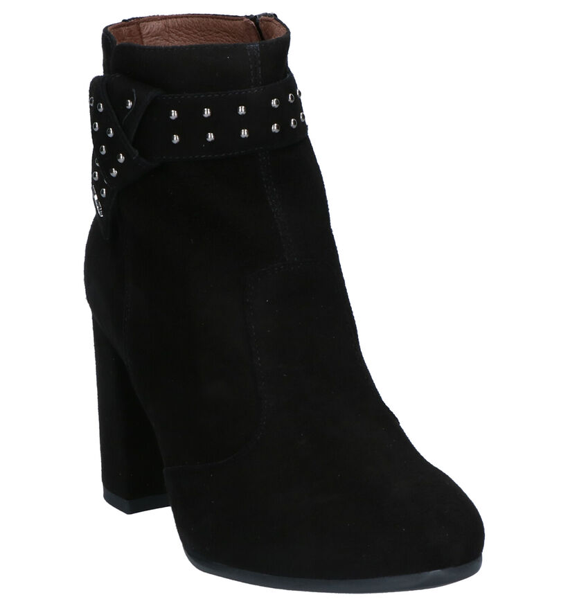 NeroGiardini Bottillons à talons en Noir en daim (259813)