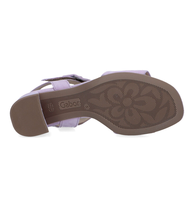 Gabor Best Fitting Sandales en Lilas pour femmes (323204)