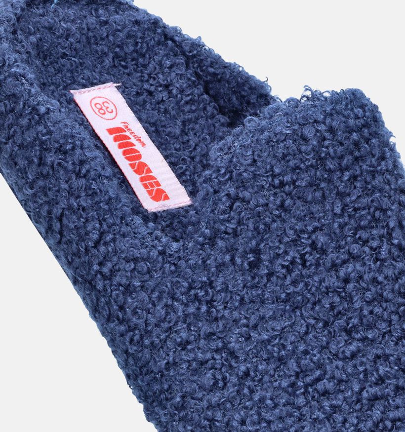 Freedom Moses Kush Pantoufles en Bleu pour femmes (348888)