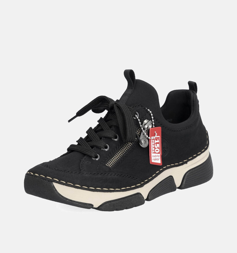 Rieker Baskets casual en Noir pour femmes (347457)