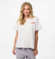 Pieces Witte Love T-shirt voor dames (362262)