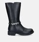 Asso Bottes hautes en Noir pour filles (331084)