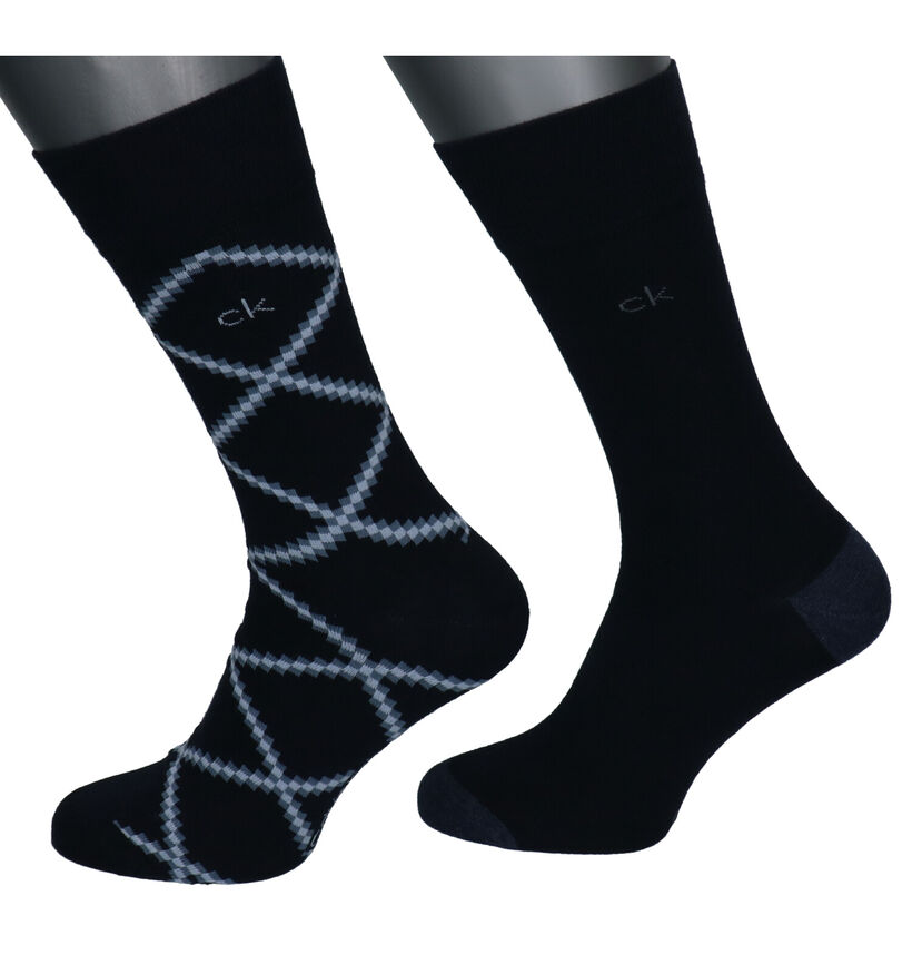 Calvin Klein Chaussettes en Bleu - 2 Paires (255637)