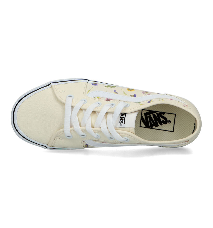 Vans Filmore Decon Baskets pour skate en Naturel pour femmes (351338)