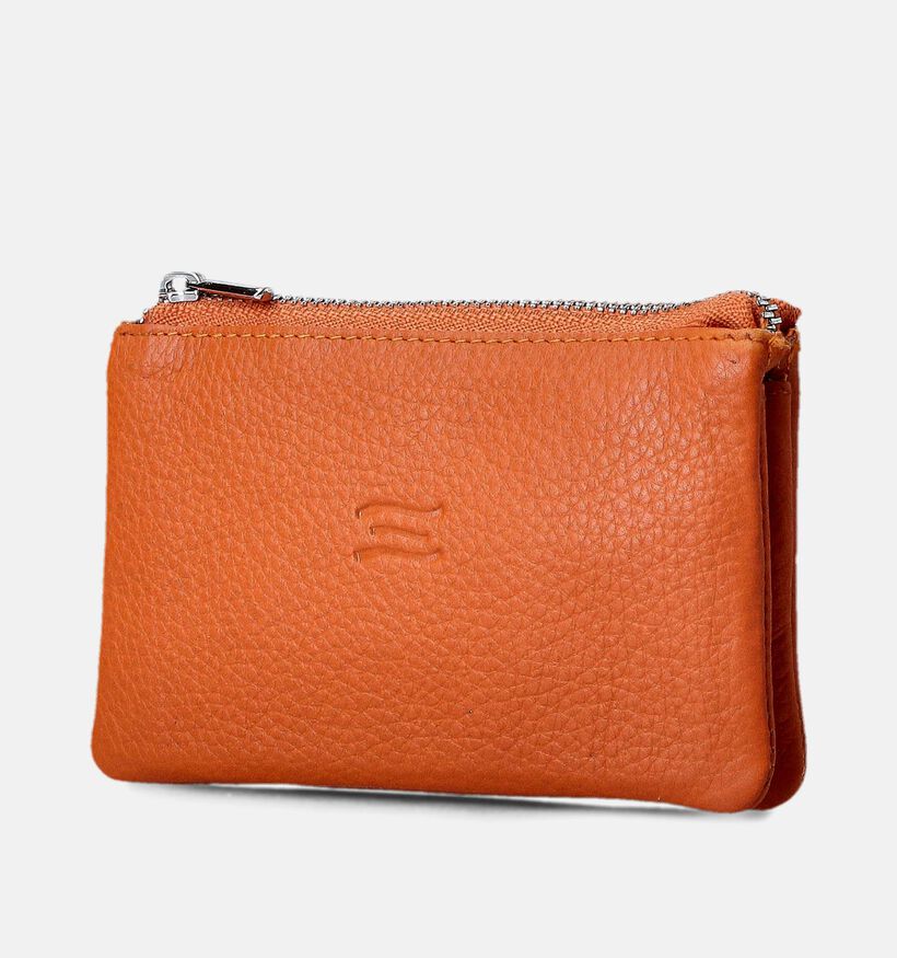 Crinkles Portefeuille en Orange pour femmes (358505)