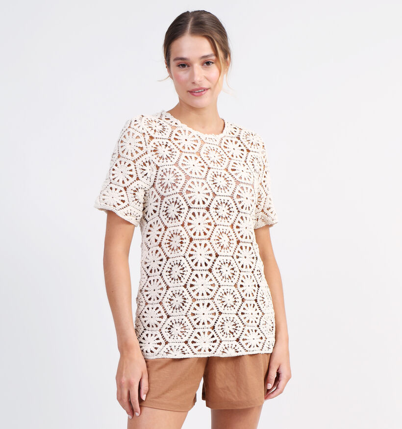 Vila Summer Beige Blouse voor dames (333813)