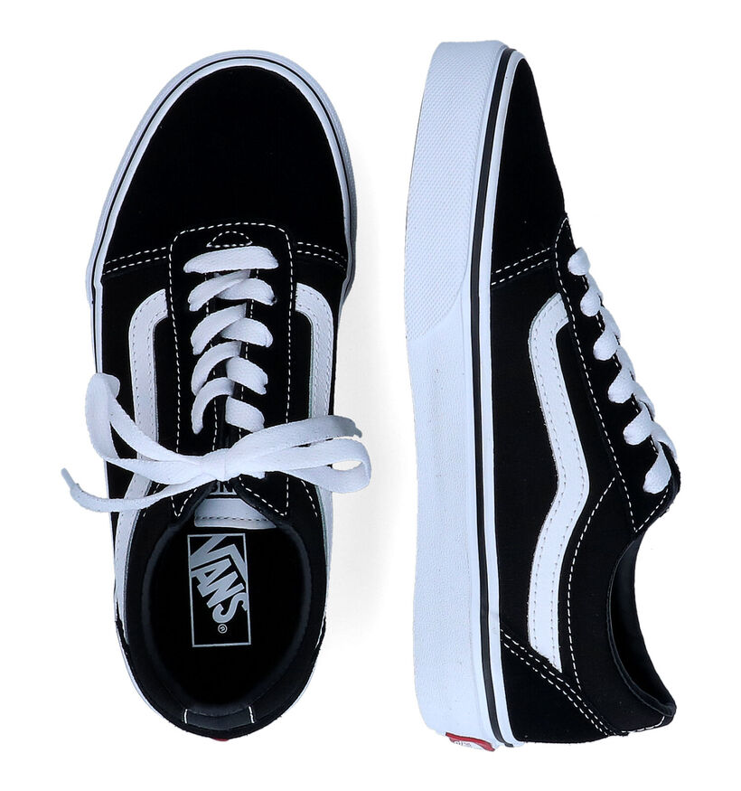 Vans Ward Zwarte Sneakers voor jongens (312307)