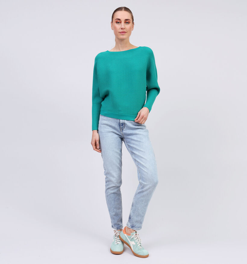 Expresso Groene Trui Ribbed voor dames (356852)