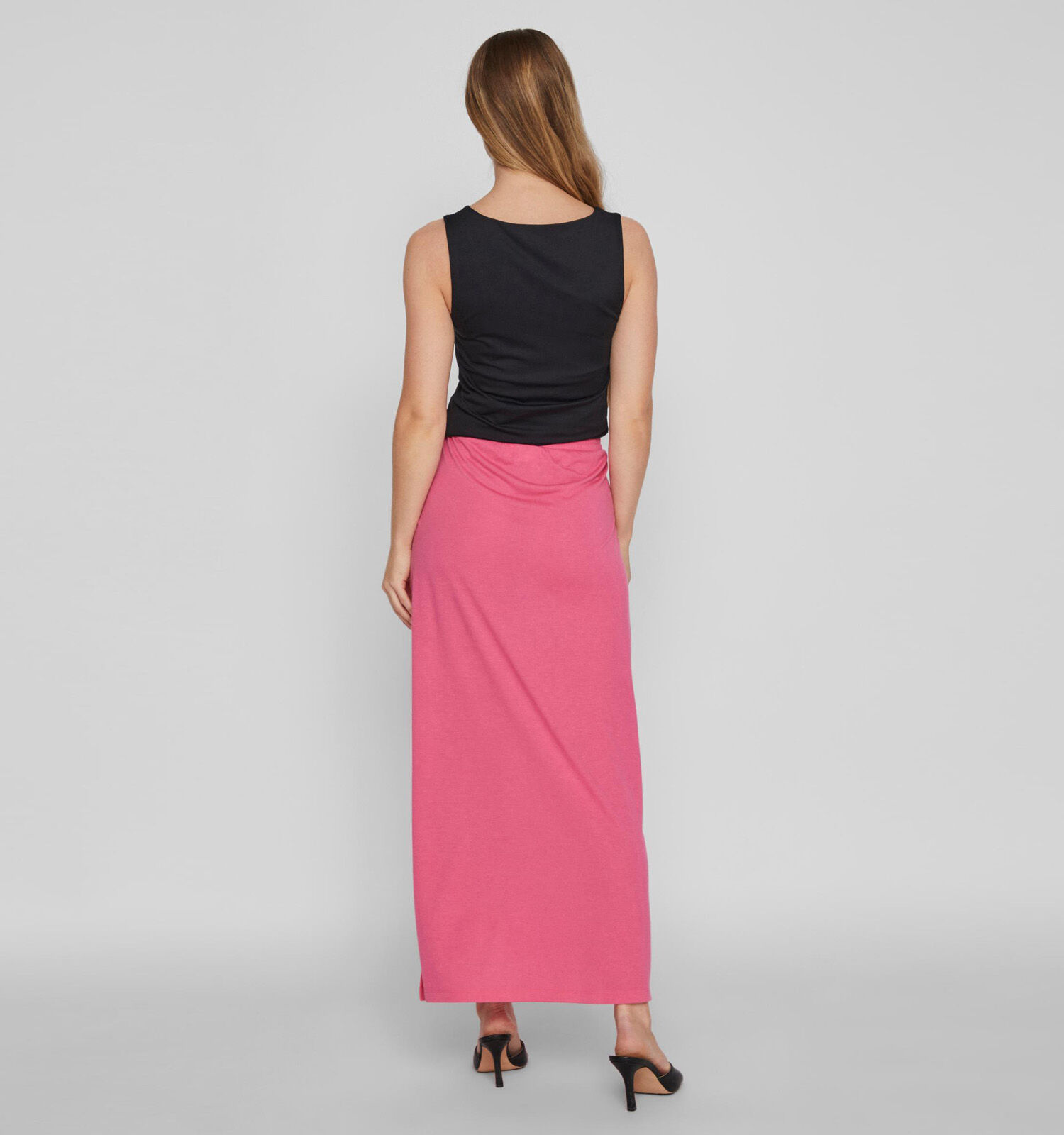 Vila Mooney Roze Lange rok Dames Rokken Online op TORFS.BE