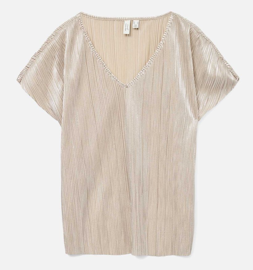 Vero Moda Duvi Zilveren T-shirt voor dames (358776)