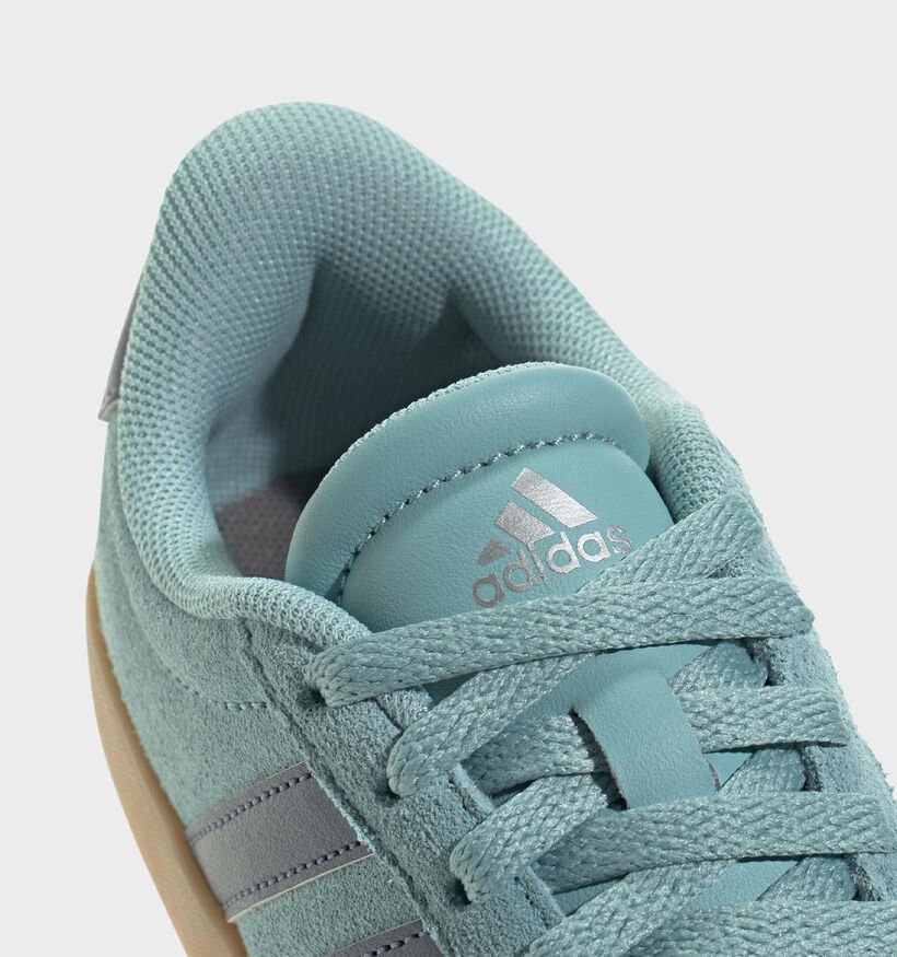 adidas VL Court 3.0 Turquoise Sneakers voor meisjes, jongens (366955) - geschikt voor steunzolen