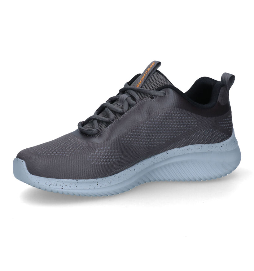 Skechers Ultra Flex 3.0 Cryptic Grijze Sneakers in stof (319156)