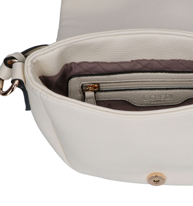 L.Credi Kaira Ecru Crossbody Tas voor dames (327542)