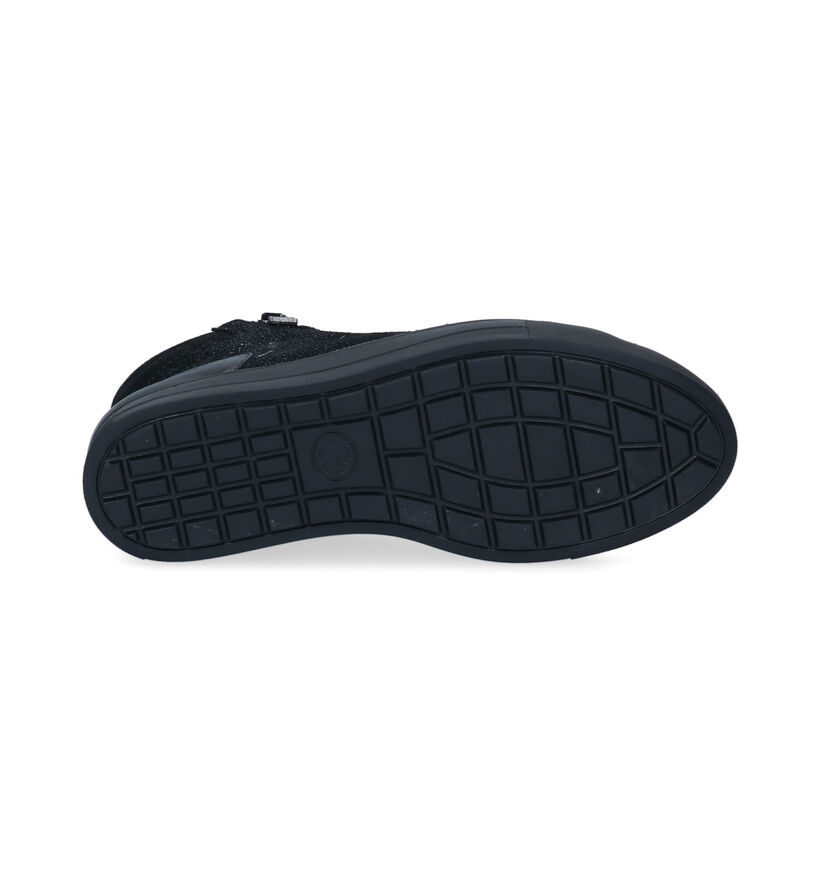 Solemade Kim 32 Zwarte Hoge Sneakers voor dames (297003) - geschikt voor steunzolen