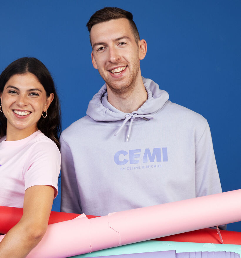 CEMI Mini Cruiser Sweatshirt en Lilas pour filles, garçons (352960)