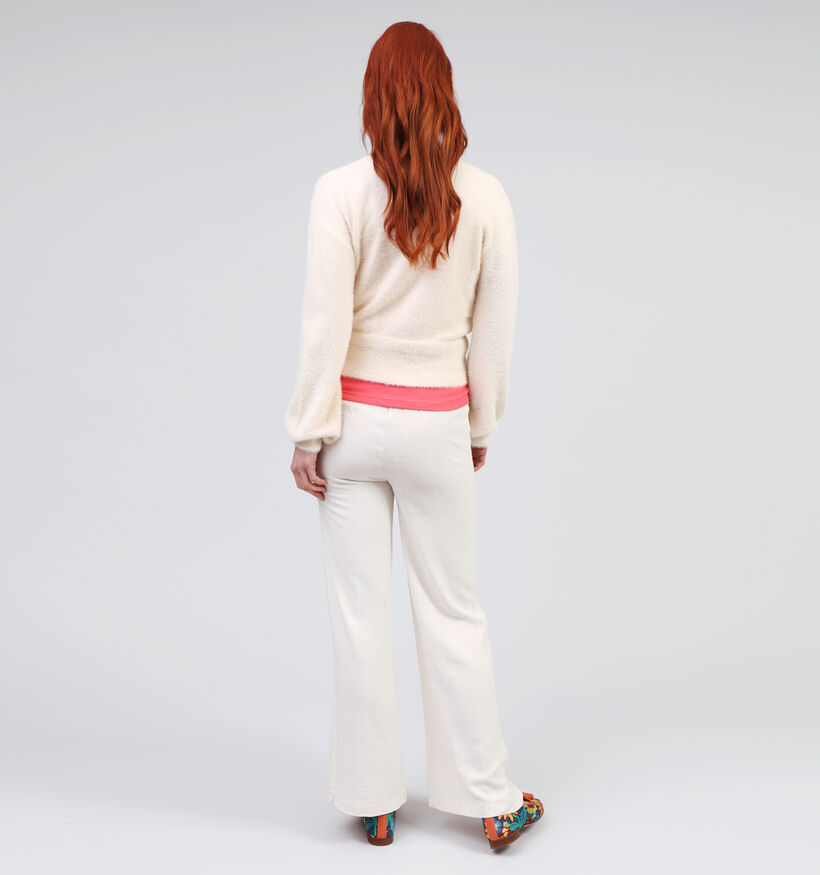 Reu Mazarine Cola Beige Geklede broek voor dames (357940)