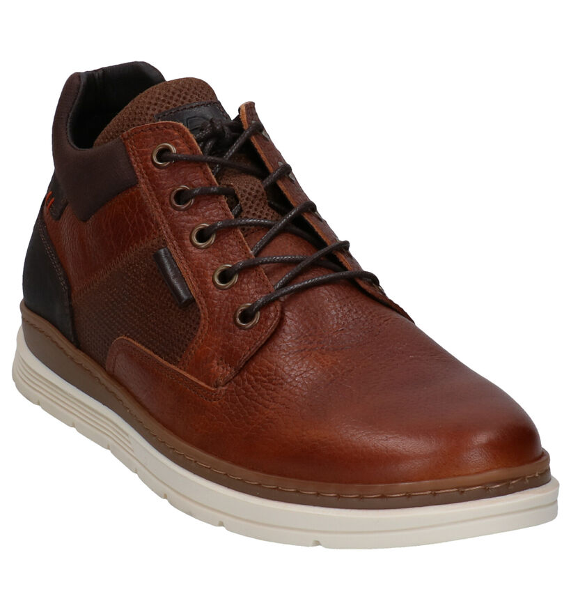 Bullboxer Chaussures hautes en Cognac en cuir (296423)