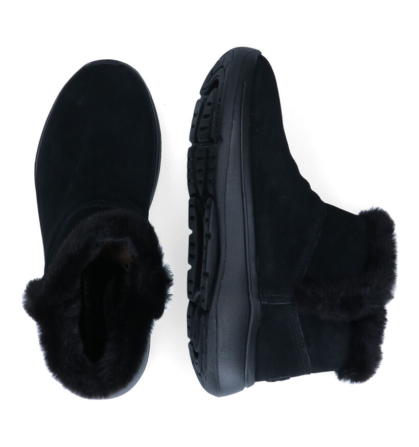 Skechers Go Walk Cognac Snowboots in nubuck (295686)