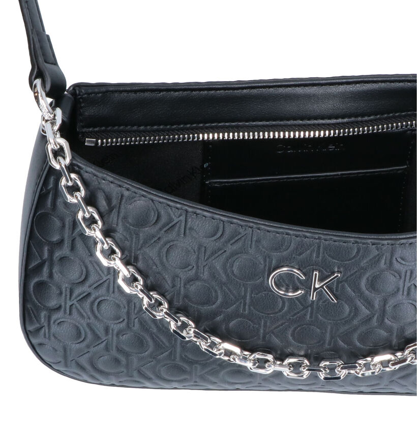 Calvin Klein Re-Lock Zwarte Schoudertas voor dames (326159)