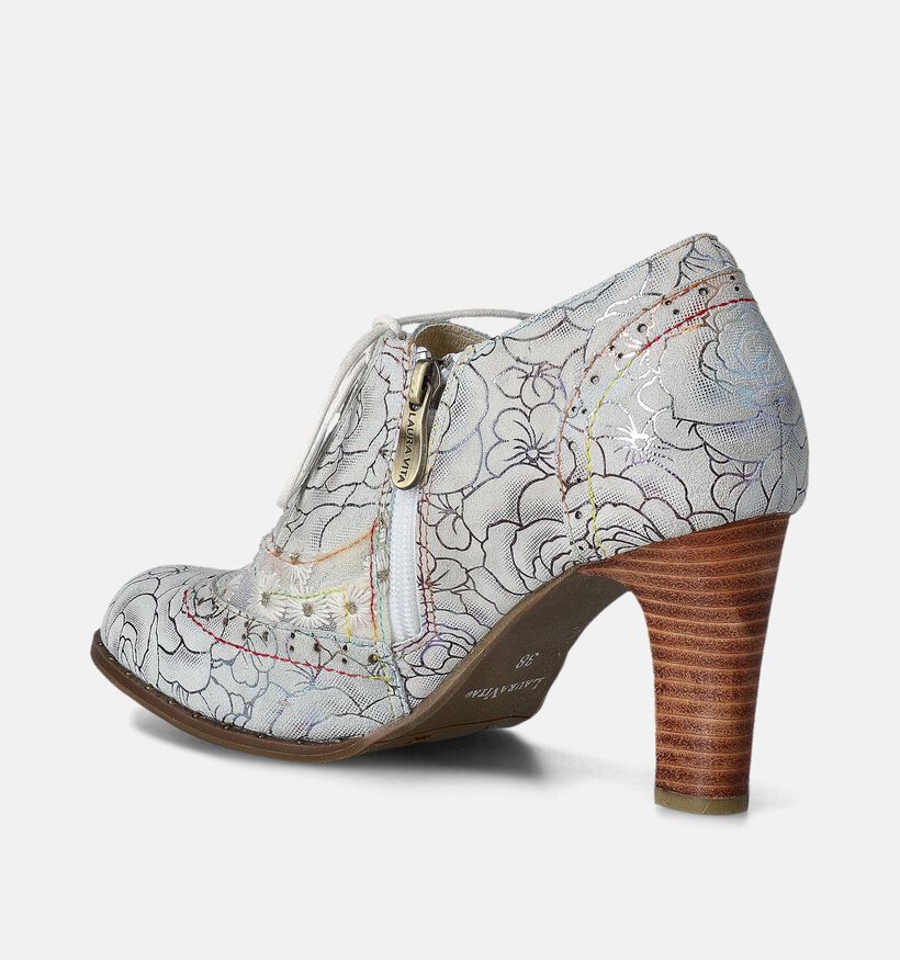 Laura Vita Alcbaneo Chaussures à lacets en Beige pour femmes (356716)