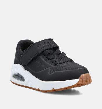 Skechers Memory Foam Low Baskets Noir/Blanc/Bleu