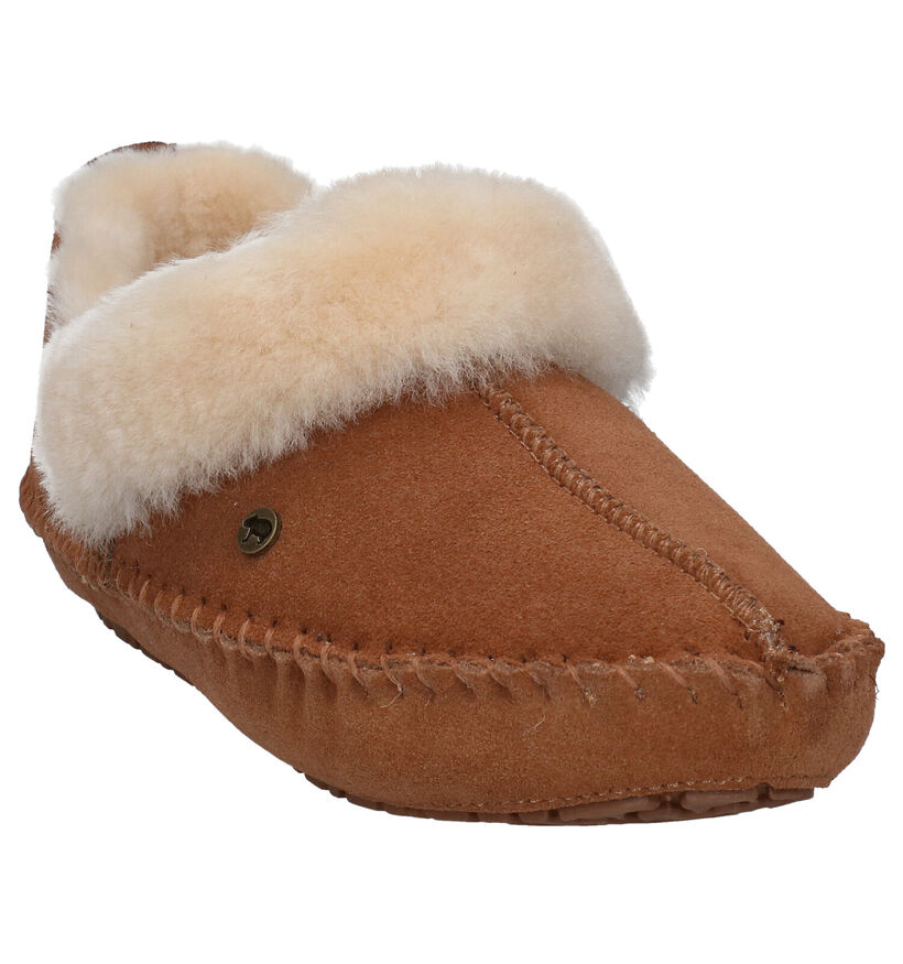 Warmbat Barrine Bruine Pantoffels voor dames (326091)