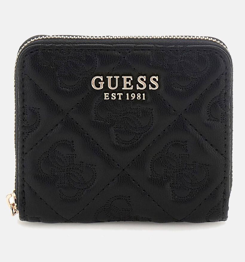Guess Porte-monnaie zippé en Noir pour femmes (360070)