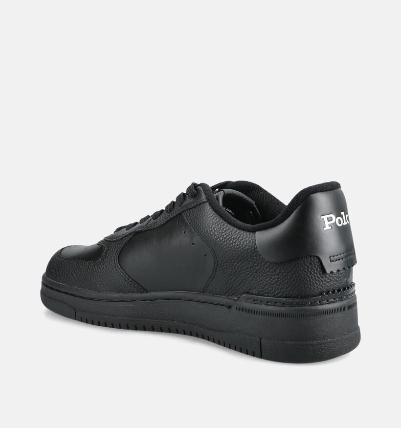 Polo Ralph Lauren Mastercourt Chaussures plates en Noir pour hommes (375270)
