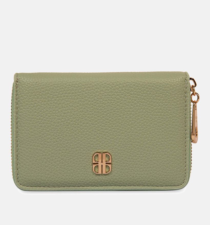 Laurent David Estee Porte-monnaie zippé en Vert pour femmes (357968)
