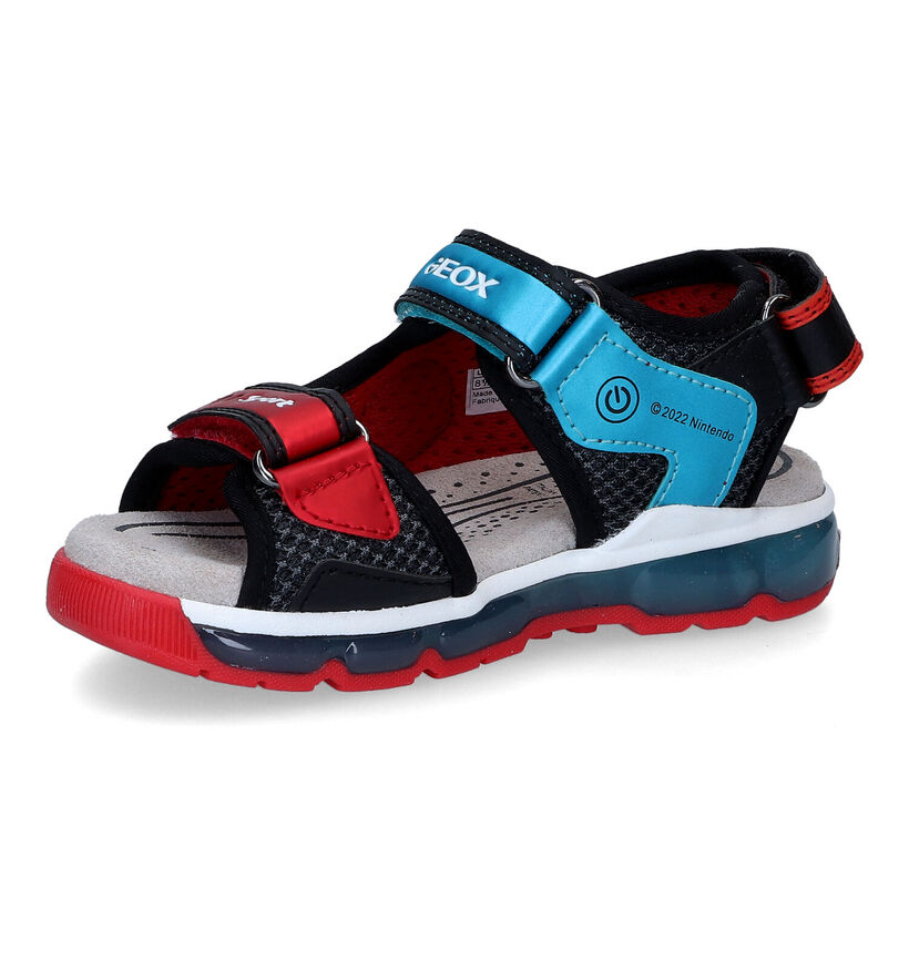 Geox Android Blauwe Sandalen met Lichtjes voor jongens (305022)