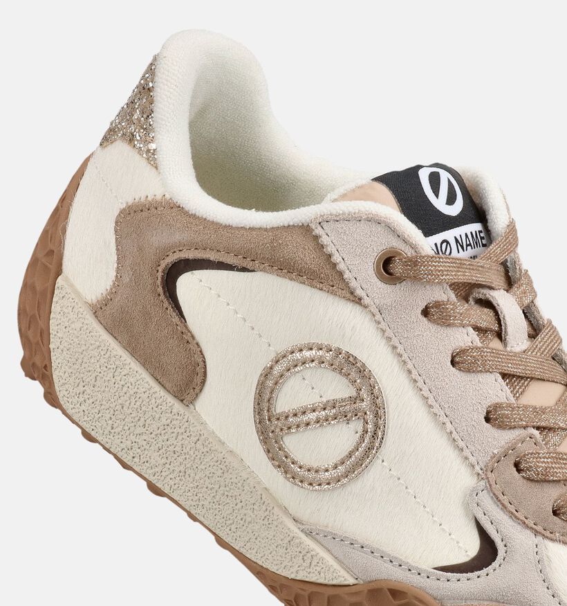 No Name Kate Ecru Sneakers voor dames (380993) - geschikt voor steunzolen