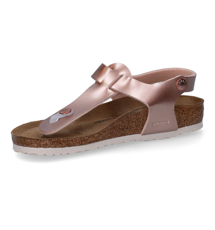 Birkenstock Kairo Sandales en Rose en simili cuir (286791)