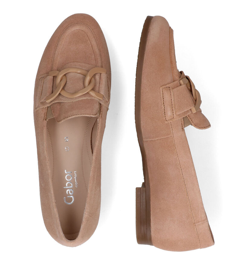 Gabor Beige Mocassins voor dames (306212)