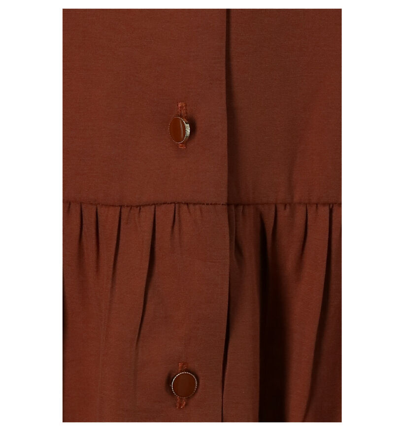 Cherry Paris Robe chemise en Brun (272188)