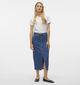 Vero Moda Veri Jupe en jeans en Bleu pour femmes (344055)