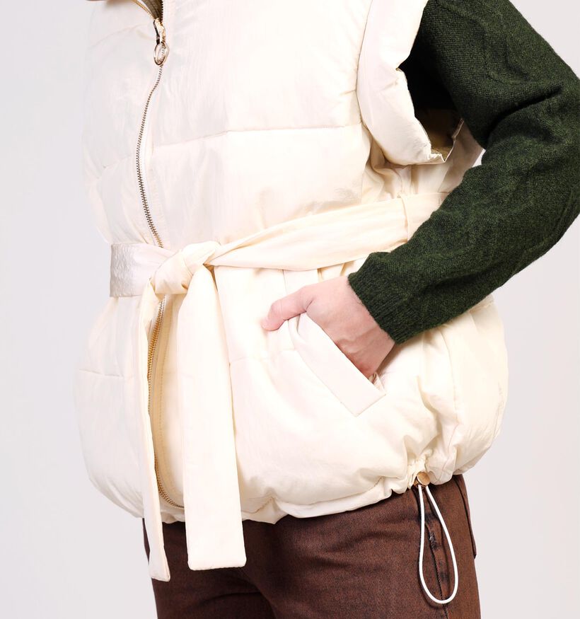 Orfeo Veste sans manches en Écru pour femmes (364340)
