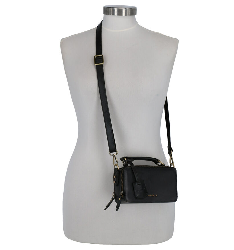 Burkely Edgy Eden Crossbodytas Zwart in leer (260932)