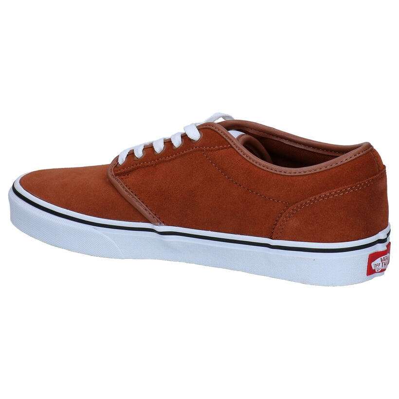 Vans Atwood Baskets de skate en Vert khaki pour hommes (337018)