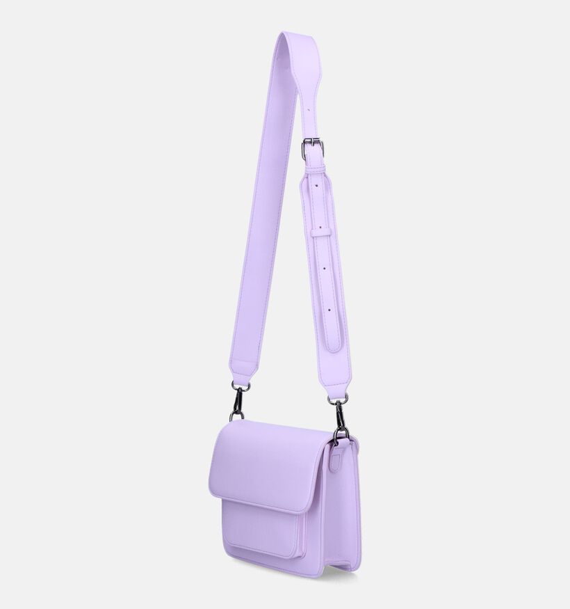 Hvisk Cayman Pocket Soft Structure Sac porté croisé en Lilas pour femmes (338117)