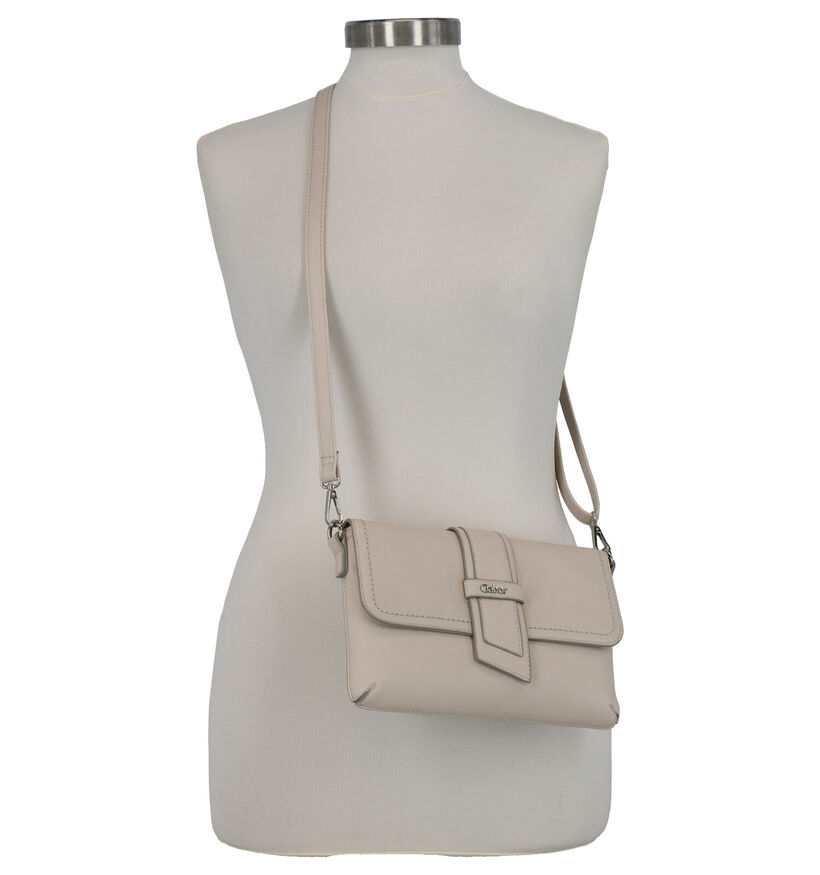 Gabor Calera Beige Crossbody Tas in kunstleer (269439)