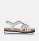 Rieker Beige Sandalen met sleehak voor dames (340156)