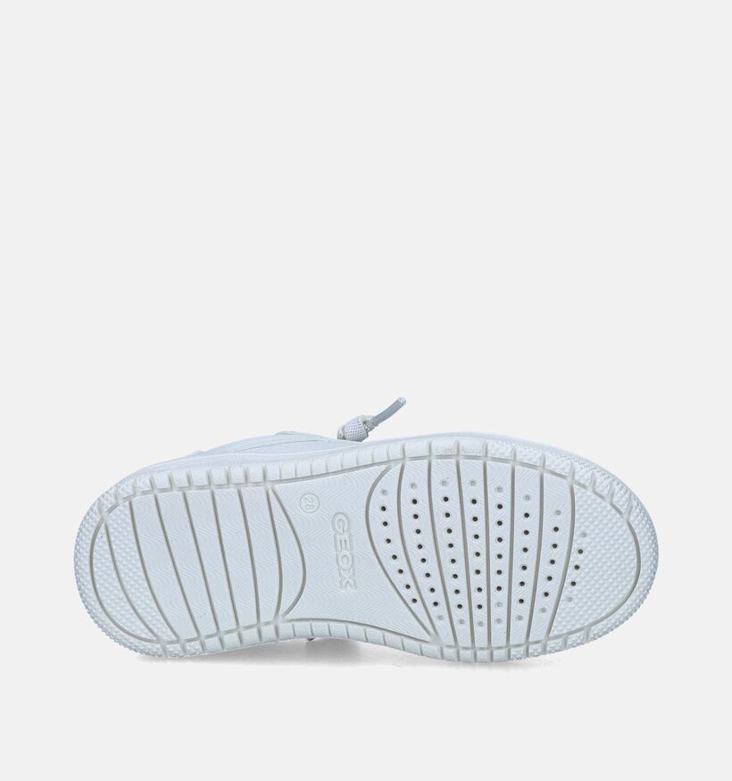 Geox Washiba Baskets en Blanc pour filles (351927) - pour semelles orthopédiques