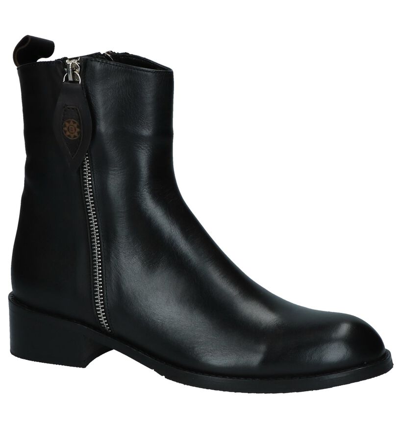 Baboos Boots Zwart in leer (235325)