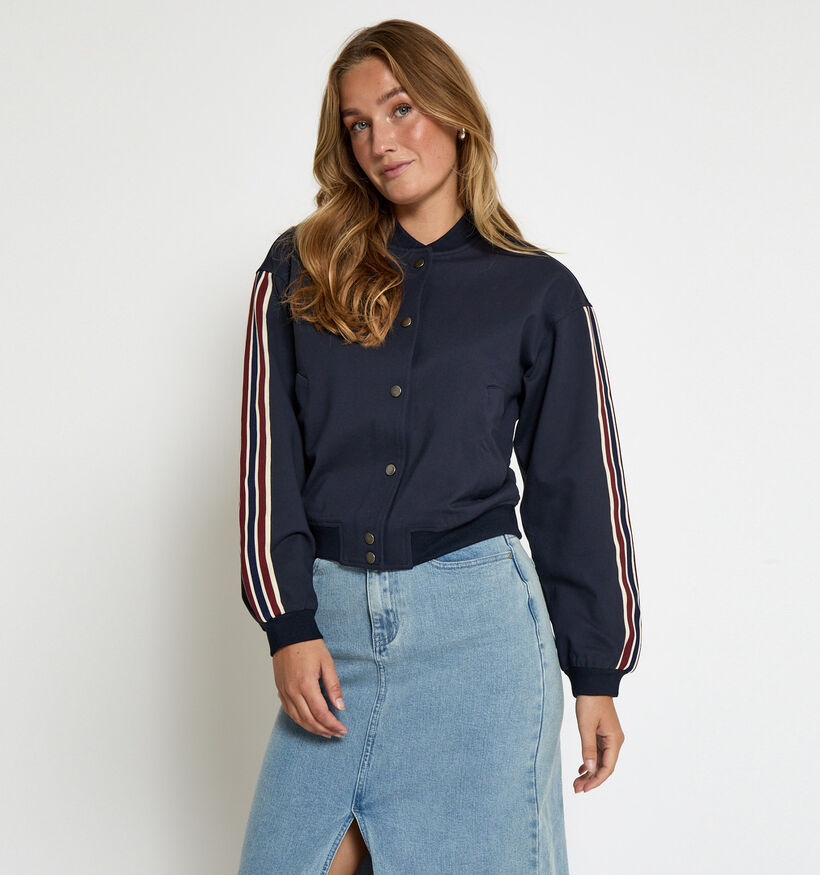 Minus Marabella Blauwe Bomberjas voor dames (361743)